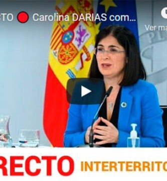 La ministra de Sanidad comparecera en rueda de prensa después de la reunión del Consejo Interterritorial de Salud que celebra de forma telemática con todas las CCAA. Emn la reunión se tratará de las restricciones por la COVID-19 de cara a la Semana Santa y al puente del 19 de Marzo, San José..
