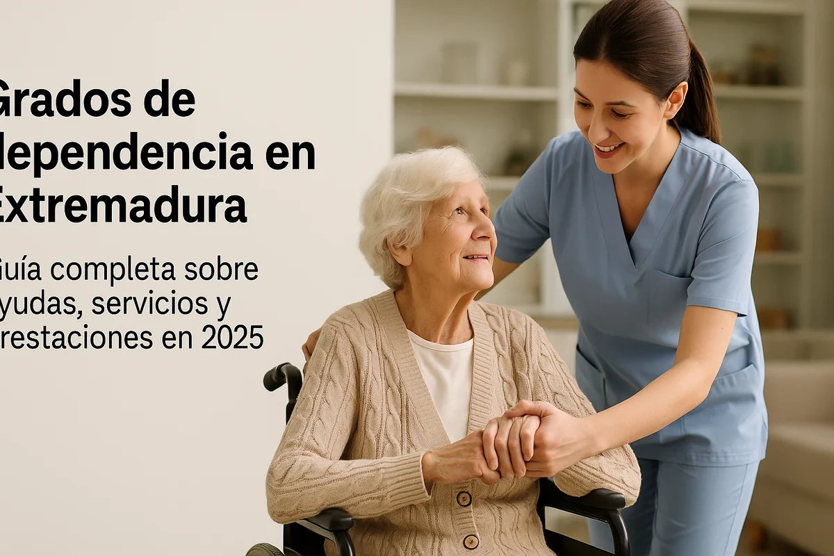 Grados de dependencia en Extremadura: guía completa sobre ayudas, servicios y prestaciones en 2025